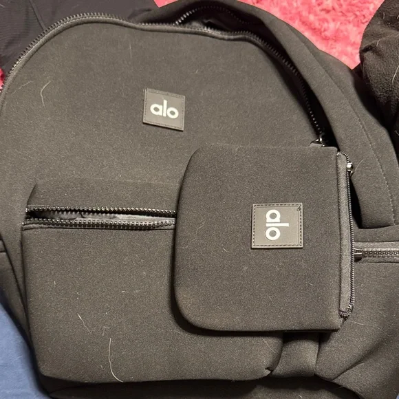 NWT ALO Yoga Classic Black Backpack